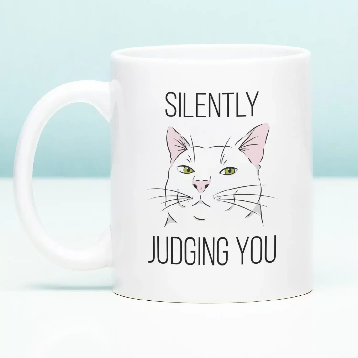 Ditverzinjeniet Mokken & Glazen|Mok Silently Judging You