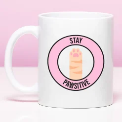 Ditverzinjeniet Mokken & Glazen|Mok Stay Pawsitive