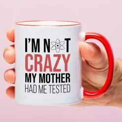 Ditverzinjeniet Mokken & Glazen|Mok The Big Bang Theory I’m Not Crazy