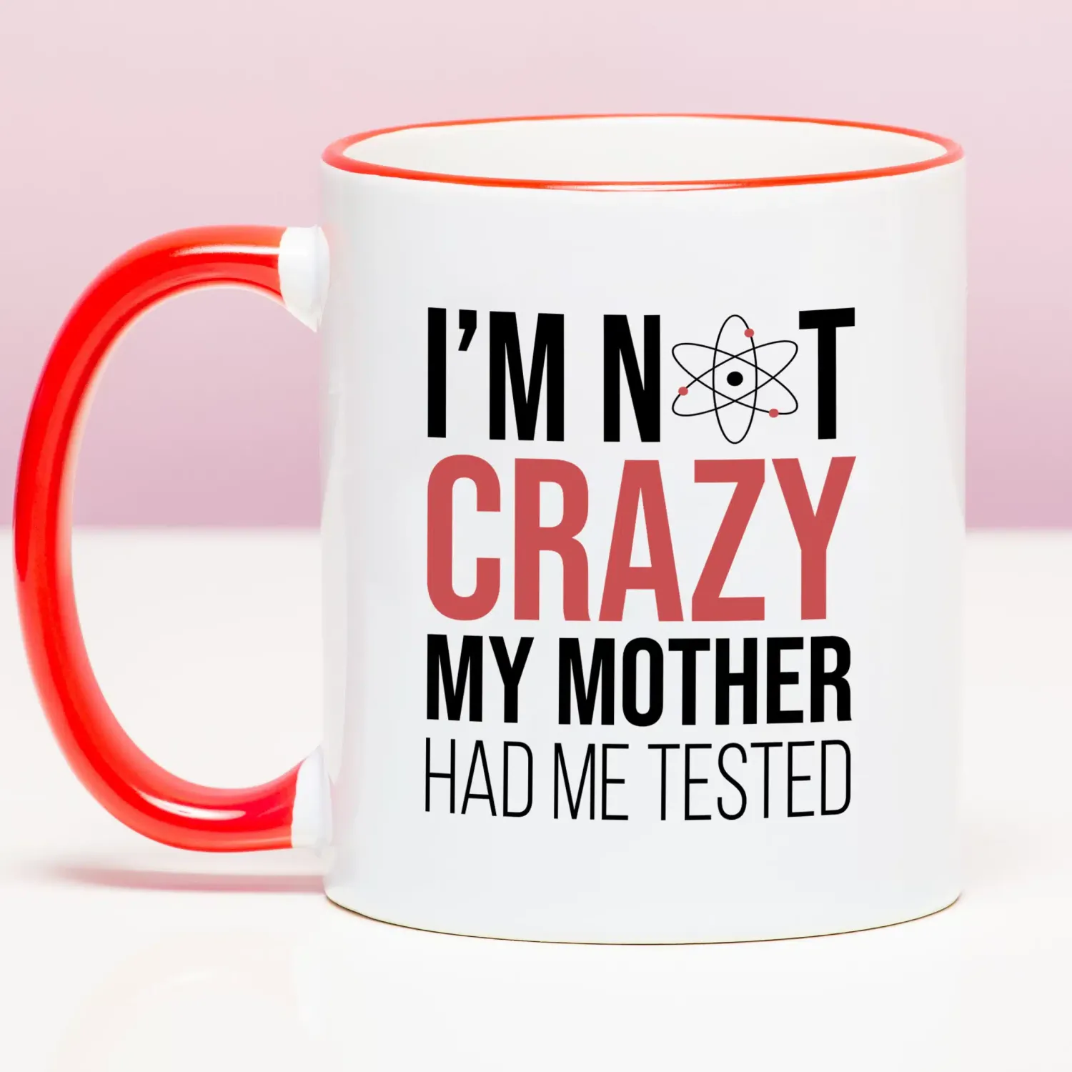 Ditverzinjeniet Mokken & Glazen|Mok The Big Bang Theory I’m Not Crazy