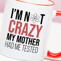 Ditverzinjeniet Mokken & Glazen|Mok The Big Bang Theory I’m Not Crazy