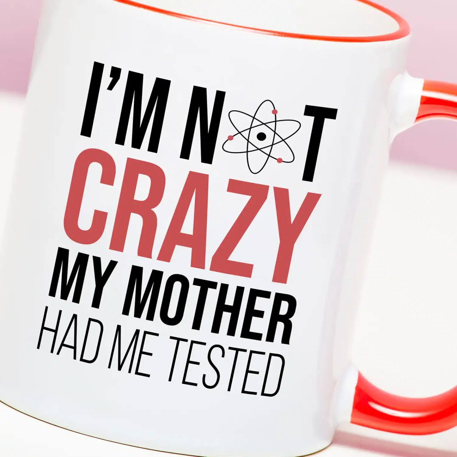 Ditverzinjeniet Mokken & Glazen|Mok The Big Bang Theory I’m Not Crazy