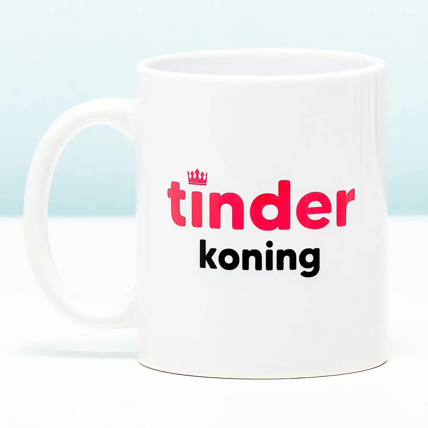 Ditverzinjeniet Mokken & Glazen|Mok Tinder Koning