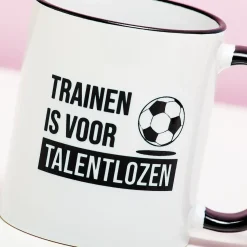 Ditverzinjeniet Mokken & Glazen|Sport|Mok Trainen is voor talentlozen