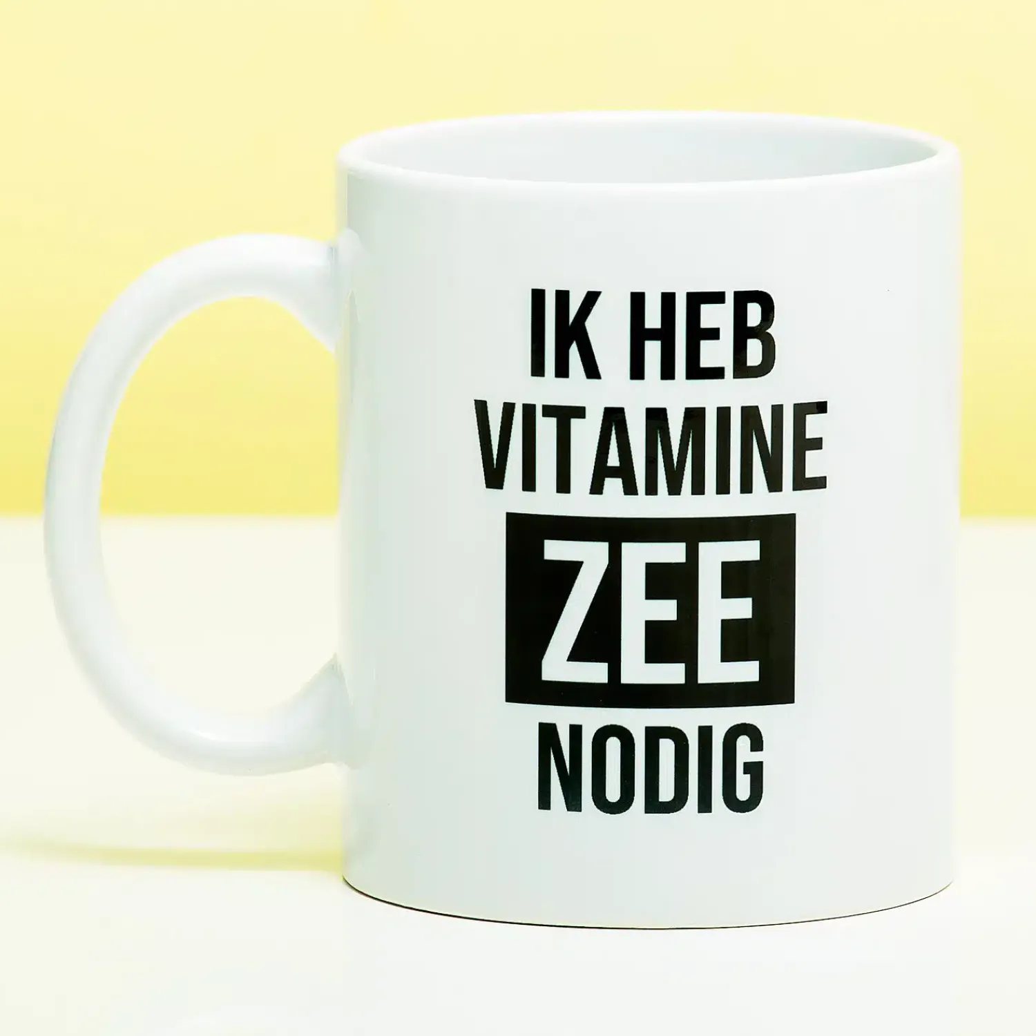 Ditverzinjeniet Mokken & Glazen|Mok Vitamine zee