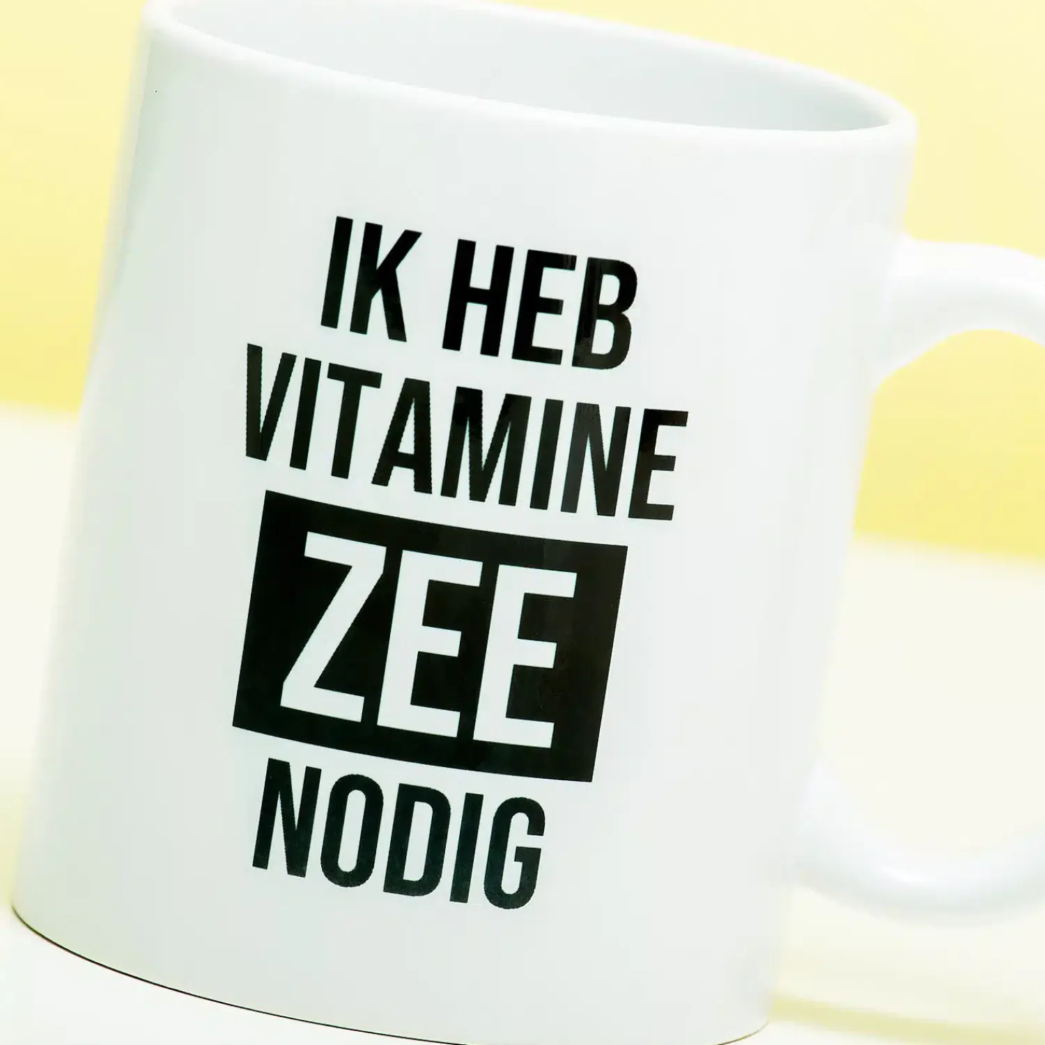 Ditverzinjeniet Mokken & Glazen|Mok Vitamine zee