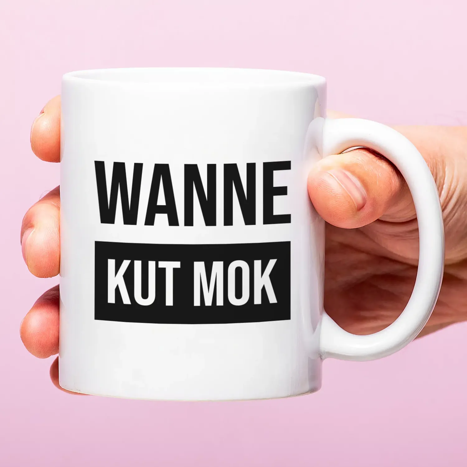 Ditverzinjeniet Kantoor|Mokken & Glazen|Mok Wanne kut mok