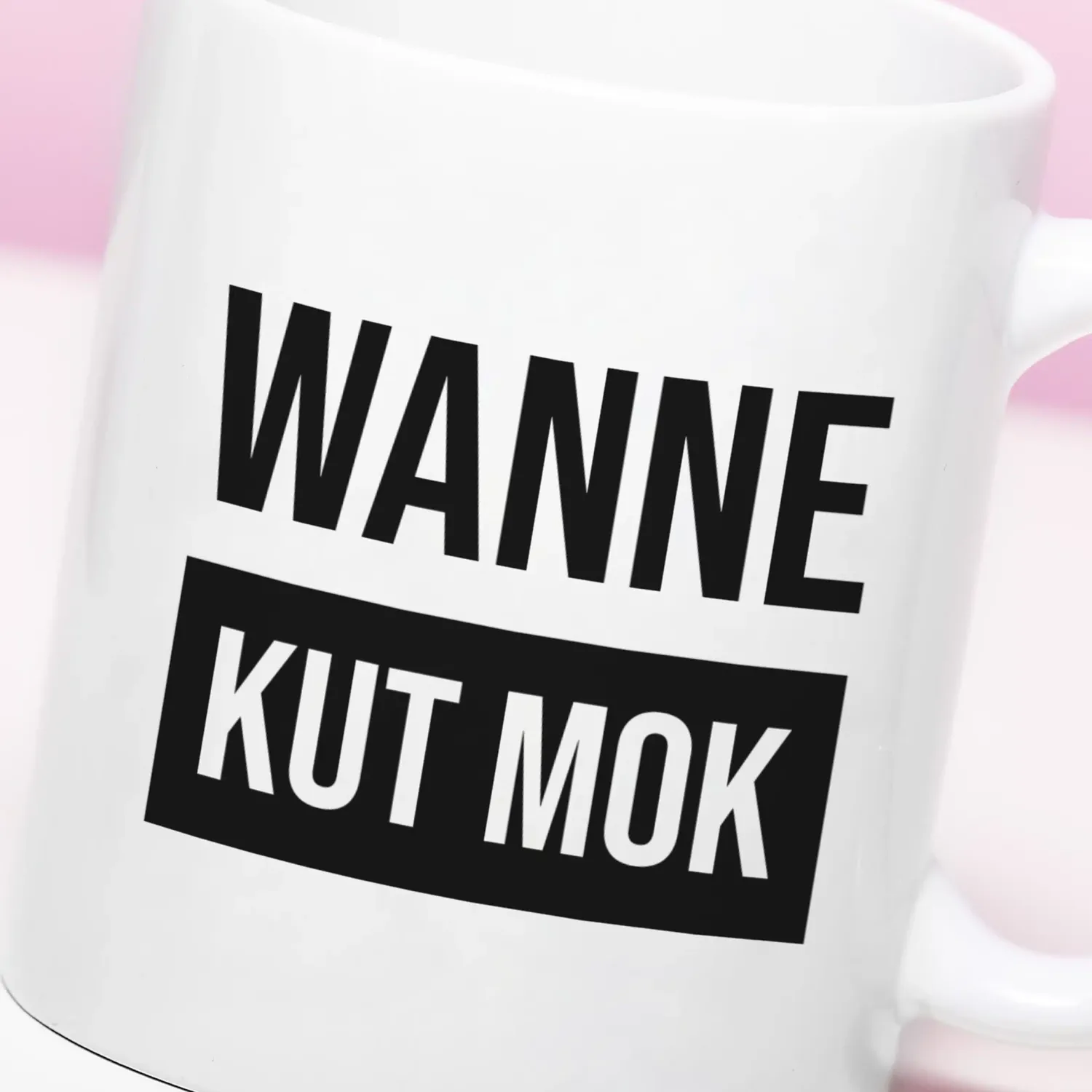 Ditverzinjeniet Kantoor|Mokken & Glazen|Mok Wanne kut mok