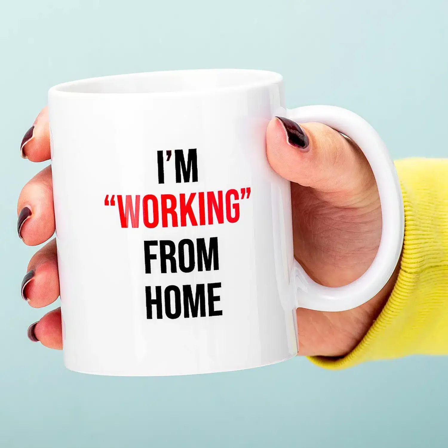 Ditverzinjeniet Kantoor|Mokken & Glazen|Mok “Working” From Home