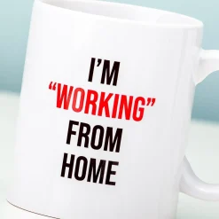 Ditverzinjeniet Kantoor|Mokken & Glazen|Mok “Working” From Home
