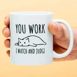 Ditverzinjeniet Kantoor|Mokken & Glazen|Mok You Work I Watch