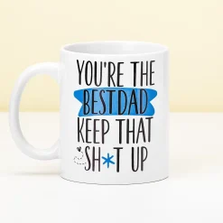 Ditverzinjeniet Mokken & Glazen|Mok You’Re The Best Dad Keep That Sh*T Up