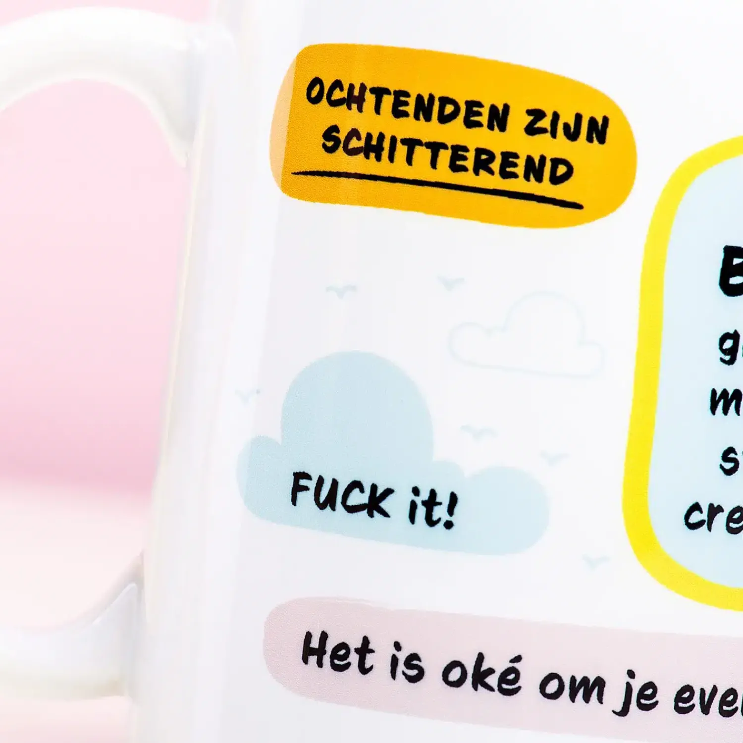 Ditverzinjeniet Mokken & Glazen|Motiverende mok