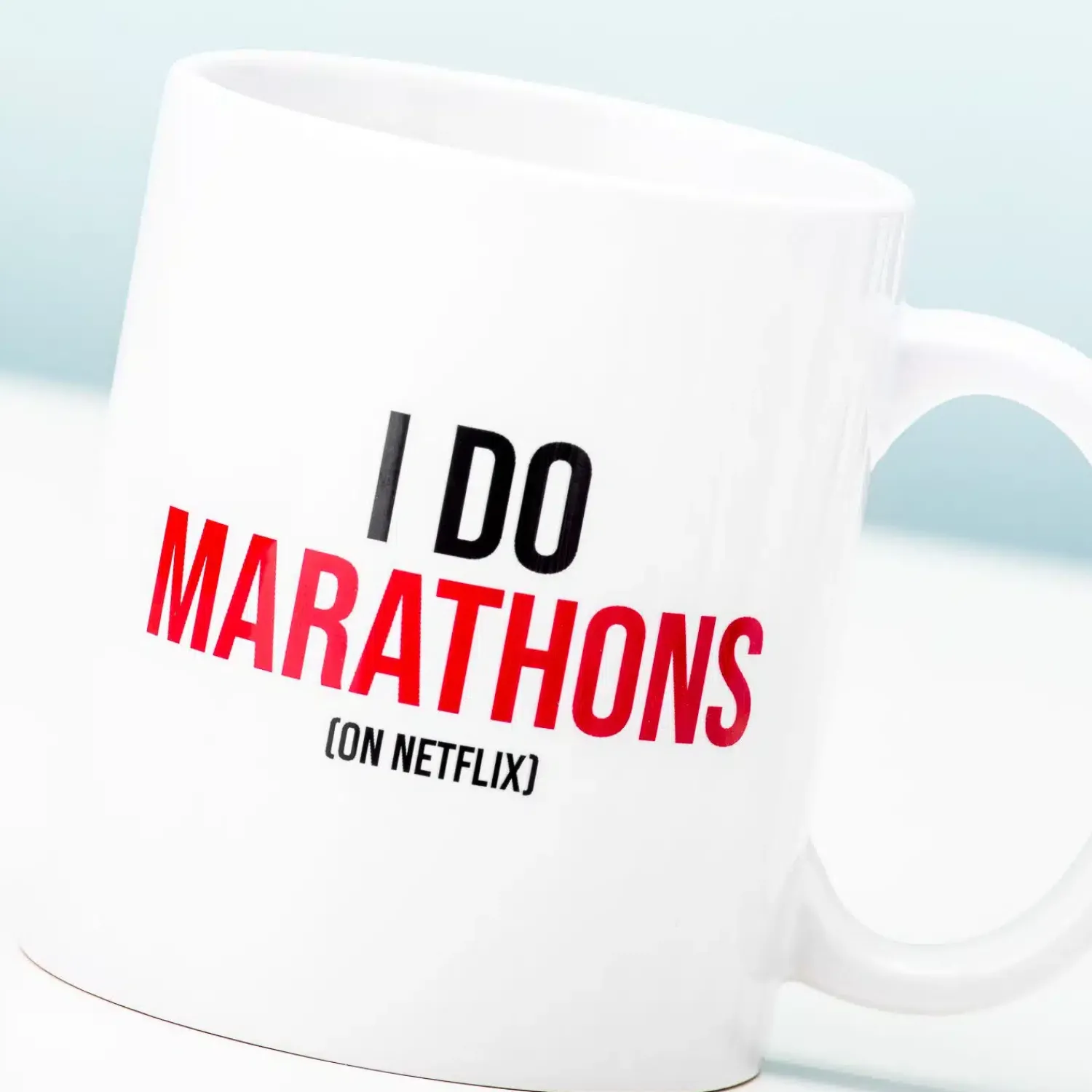 Ditverzinjeniet Mokken & Glazen|Netflix marathon mok