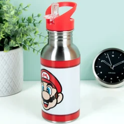 Ditverzinjeniet Gaming|Nintendo Super Mario Waterfles met rietje