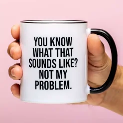 Ditverzinjeniet Mokken & Glazen|Not My Problem mok