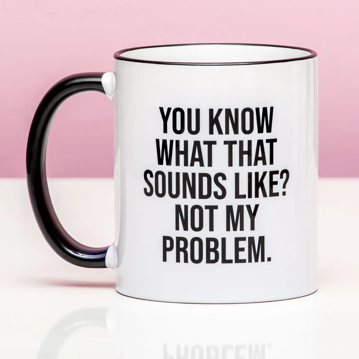 Ditverzinjeniet Mokken & Glazen|Not My Problem mok