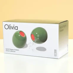 Ditverzinjeniet Peper- En Zoutstellen|Olijven peper- en zoutstel