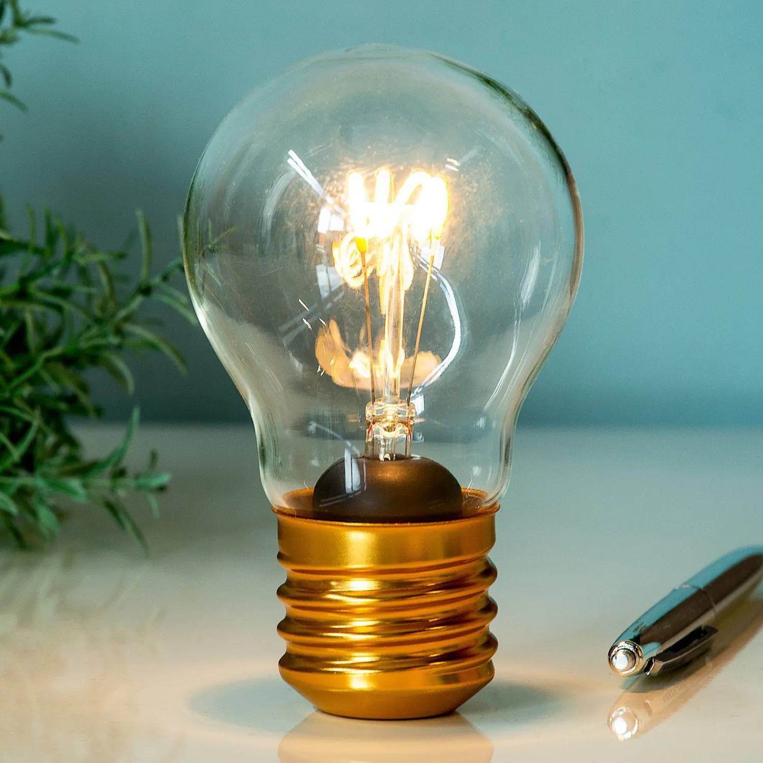 Ditverzinjeniet Verlichting|Oplaadbare LED filament lamp