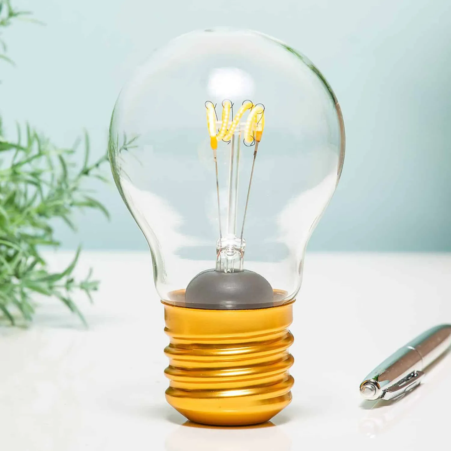 Ditverzinjeniet Verlichting|Oplaadbare LED filament lamp