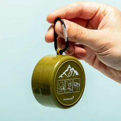 Ditverzinjeniet Mokken & Glazen|Opvouwbaar glas met medicatievakje