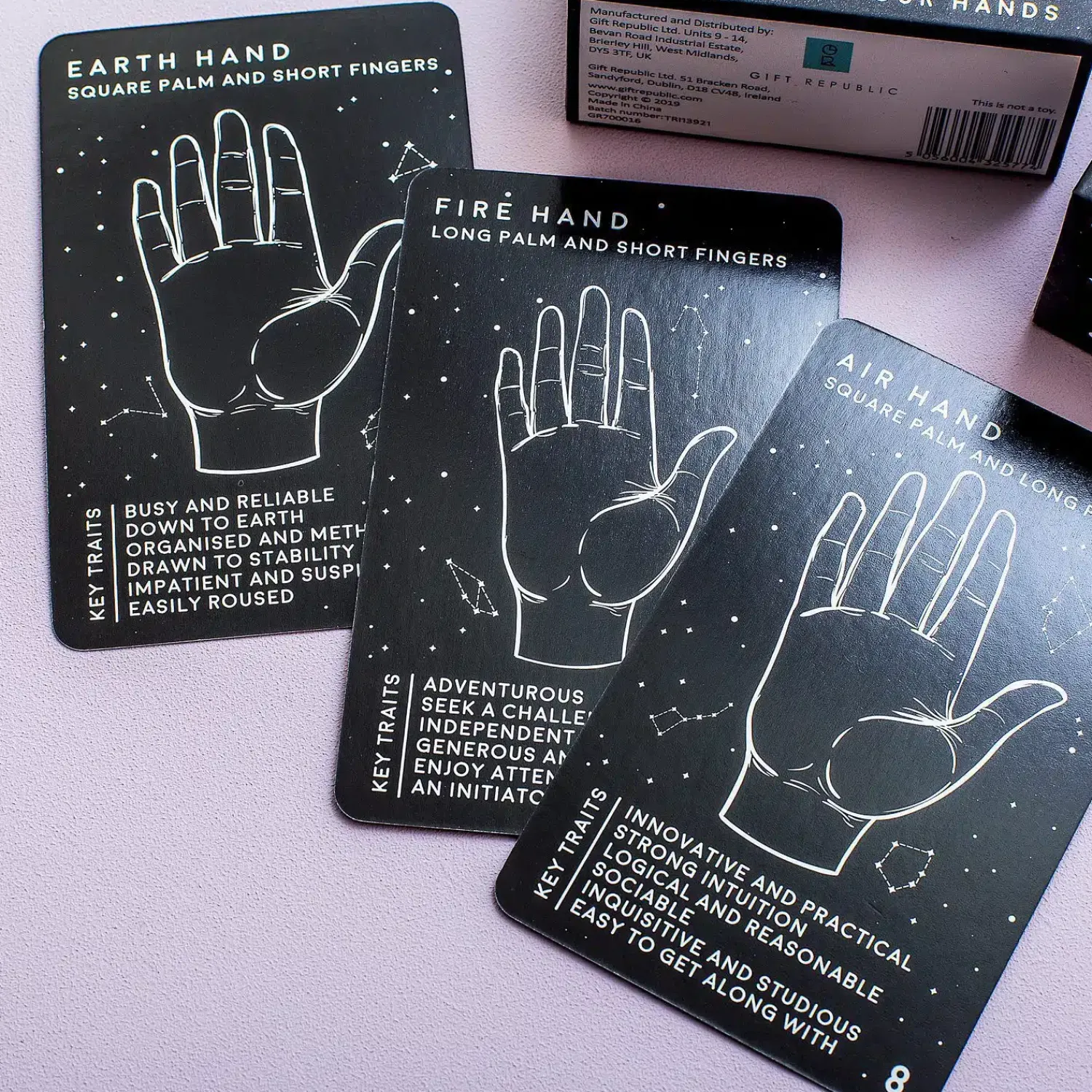 Ditverzinjeniet Mindfulness|Palm reading kaarten