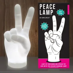 Ditverzinjeniet Kantoor|Peace handteken lamp
