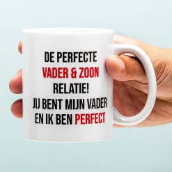 Ditverzinjeniet Mokken & Glazen|Perfecte Vader En Zoon Relatie Mok