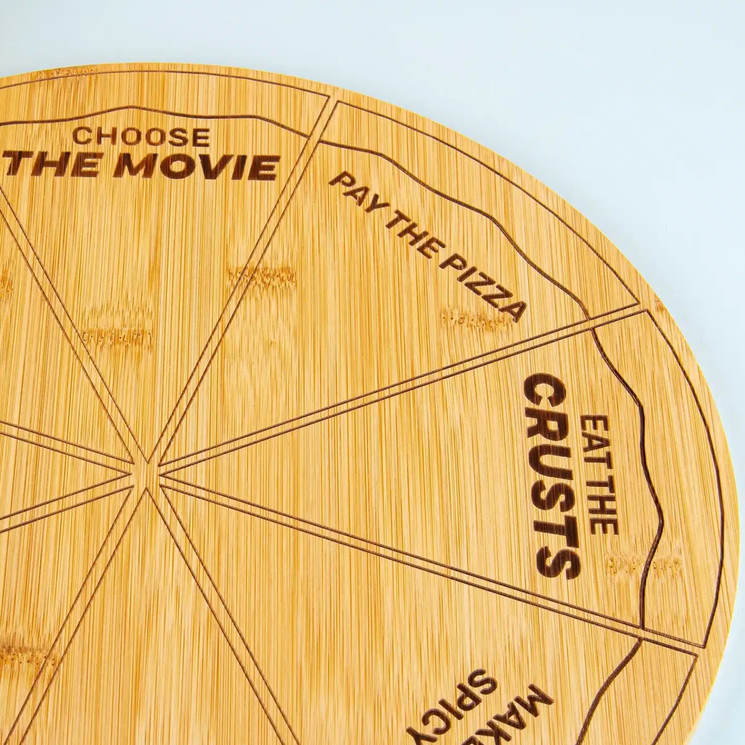 Ditverzinjeniet Snijplanken|Pizzabord met opdrachten