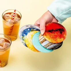Ditverzinjeniet Onderzetters|Planeet onderzetters (set van 6)
