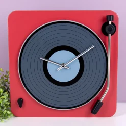 Ditverzinjeniet Retro|Klokken En Wekkers|Platenspeler klok