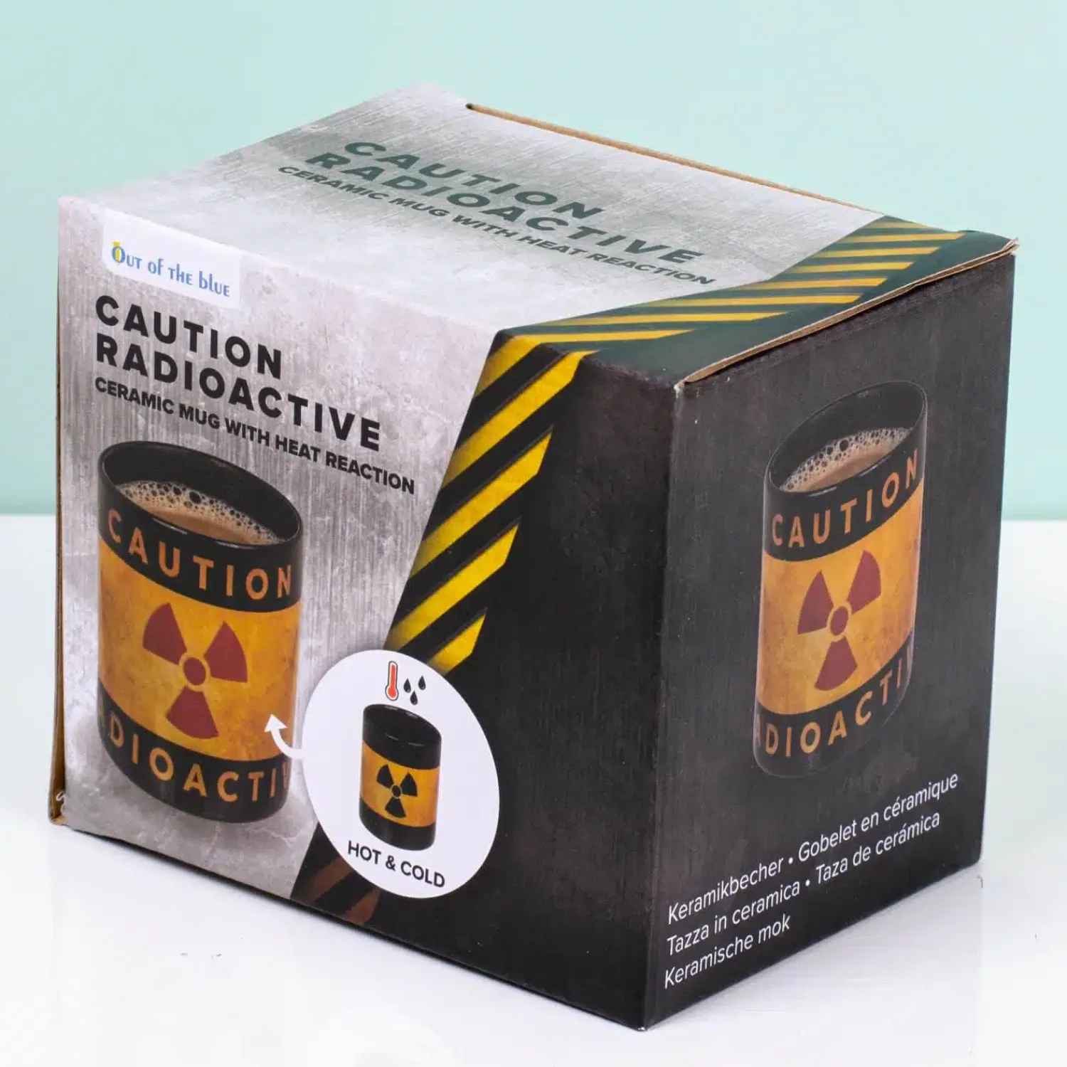 Ditverzinjeniet Mokken & Glazen|Radioactive warmtegevoelige mok