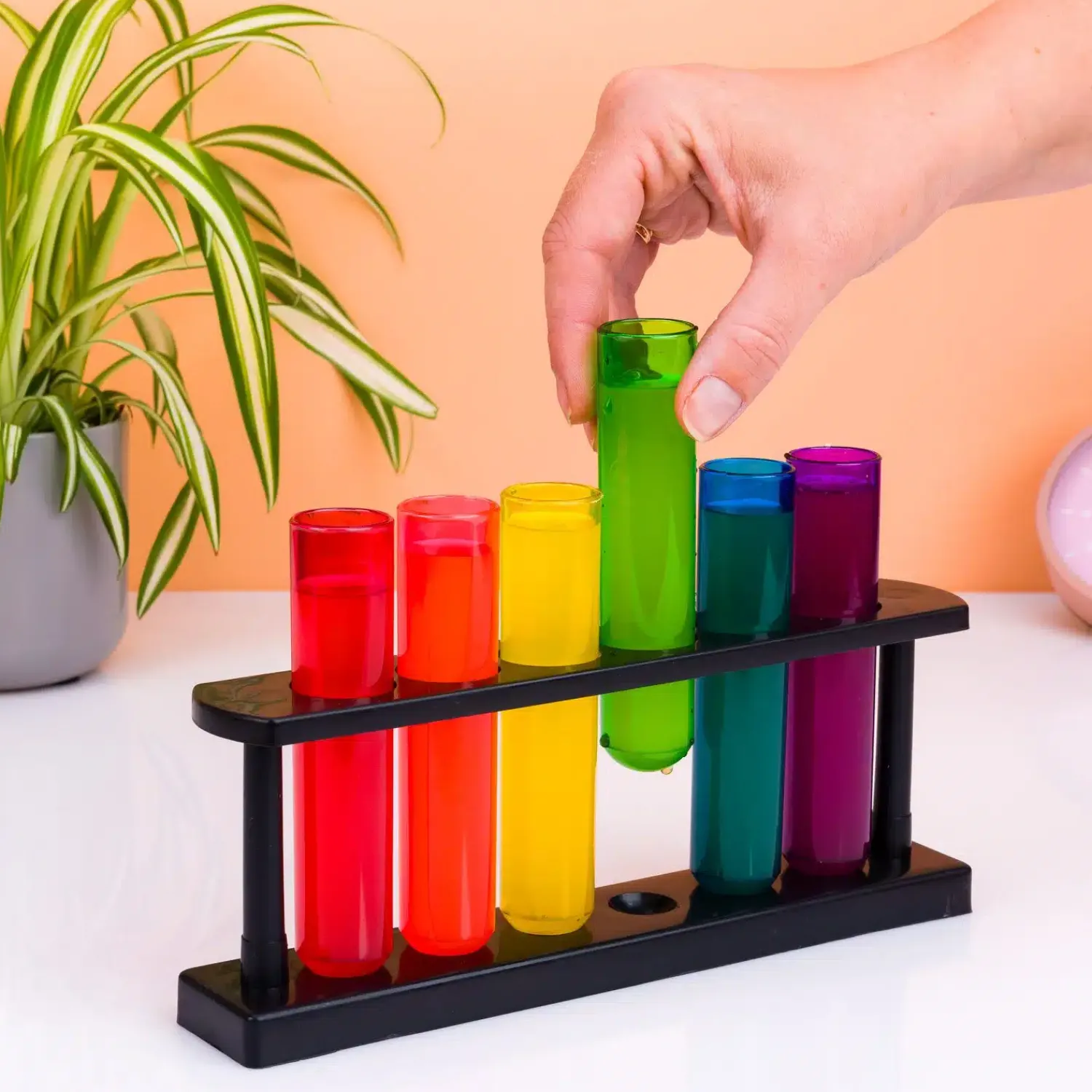 Ditverzinjeniet Drankspelletjes|Reageerbuis shotglaasjes (set van 6)