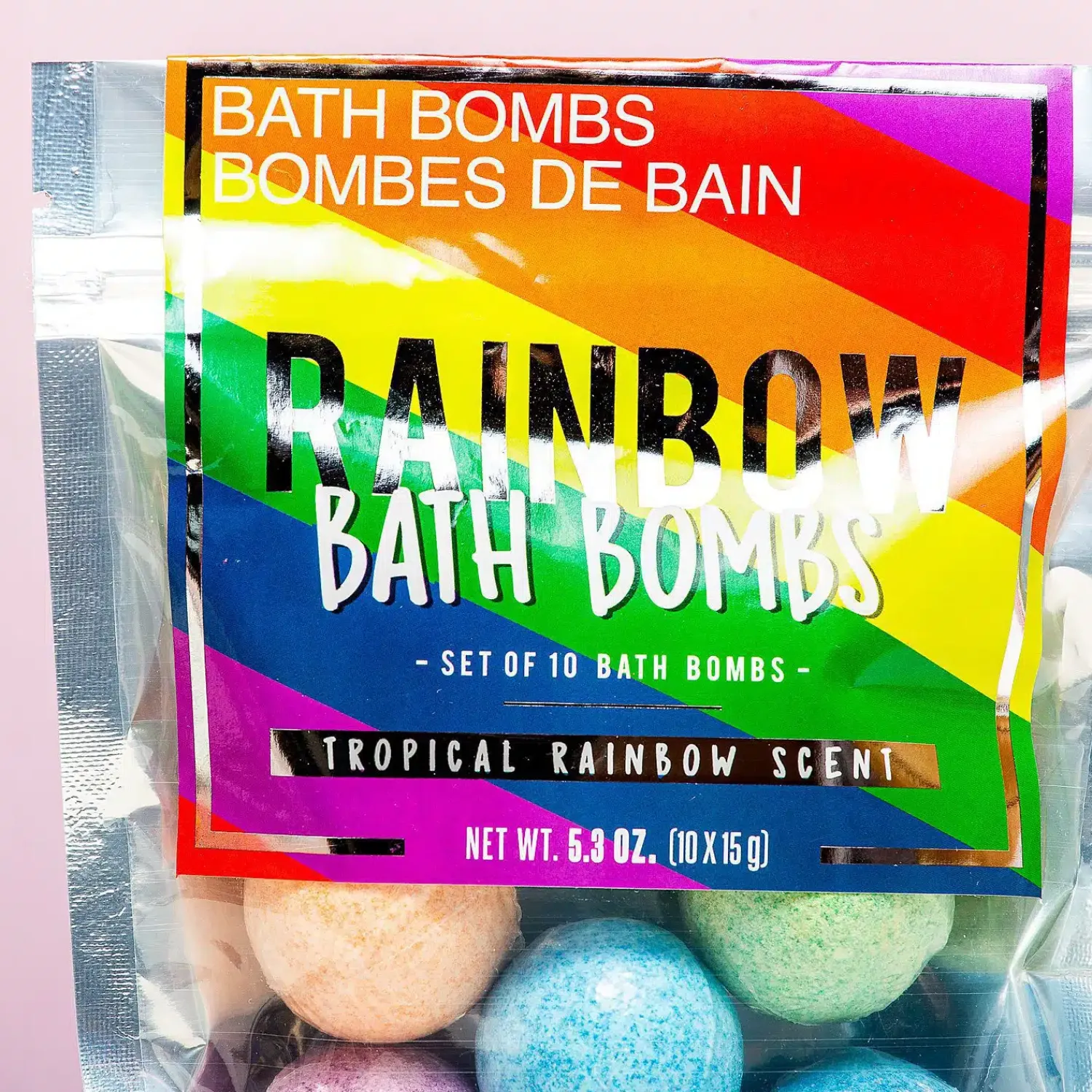 Ditverzinjeniet Badkamer|Regenboog bruisballen