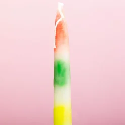 Ditverzinjeniet Verlichting|Kaarsen En Kandelaars|Regenboog druipkaars en kandelaar