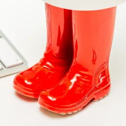 Ditverzinjeniet Bloempotten|Regenlaarzen bloempot