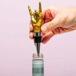 Ditverzinjeniet Borrelen|Rock On wijnstopper