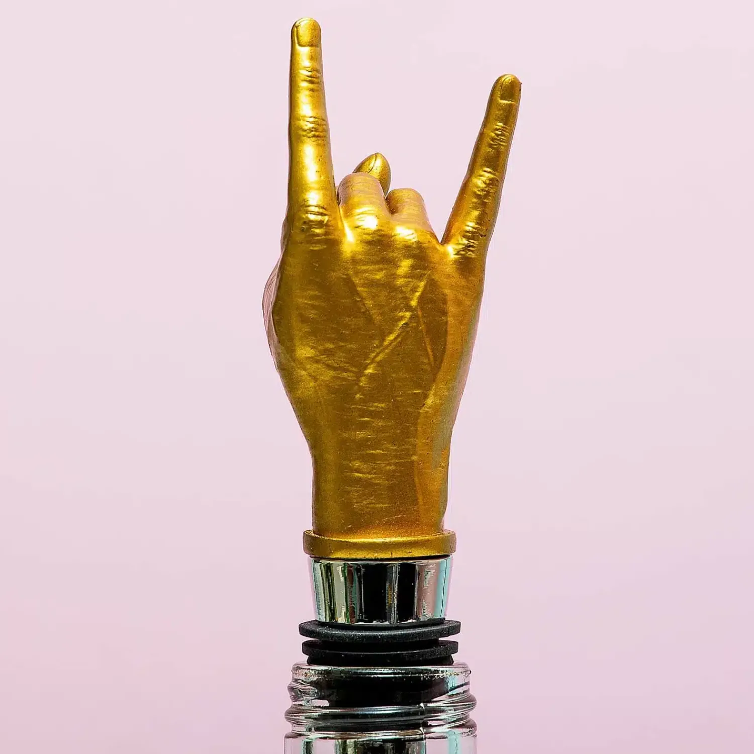 Ditverzinjeniet Borrelen|Rock On wijnstopper