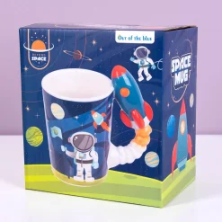 Ditverzinjeniet Mokken & Glazen|Ruimte mok met raketoor