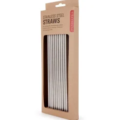 Ditverzinjeniet Duurzaam|Rvs Rietjes (Set Van 10)