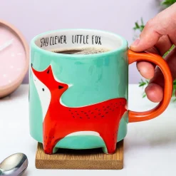 Ditverzinjeniet Mokken & Glazen|Schattige vos mok