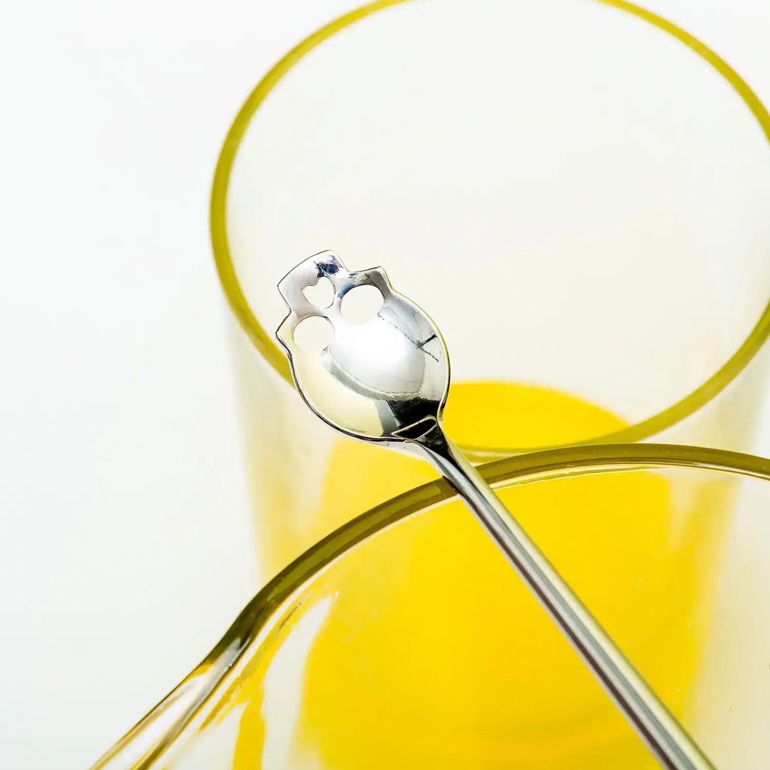 Ditverzinjeniet Borrelen|Schedel cocktaillepel