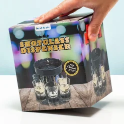 Ditverzinjeniet Mokken & Glazen|Borrelen|Shotglas dispenser