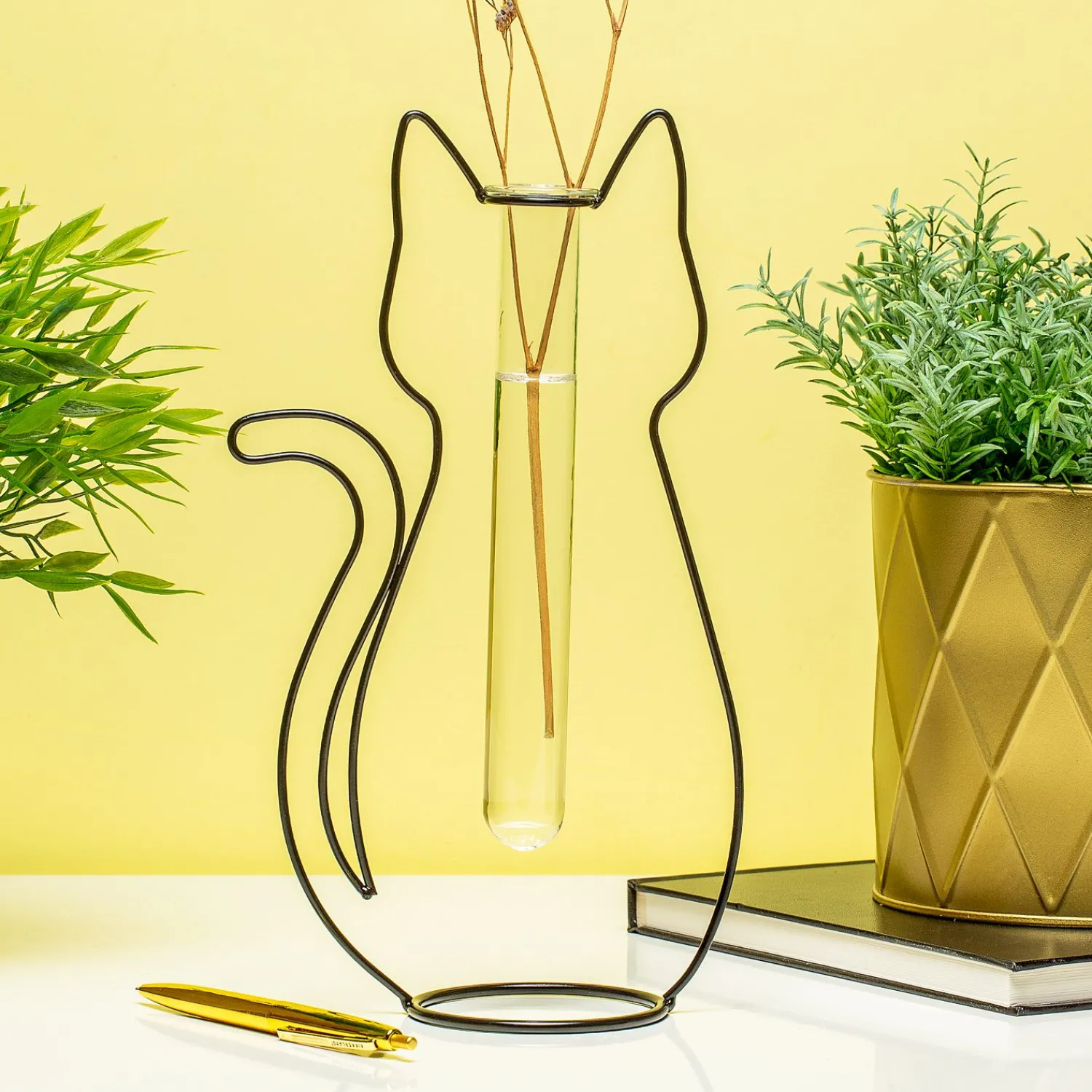 Ditverzinjeniet Vazen|Silhouette draadvaas