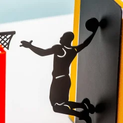 Ditverzinjeniet Boekensteunen|Sport|Slam Dunk boekensteun (set van 2)