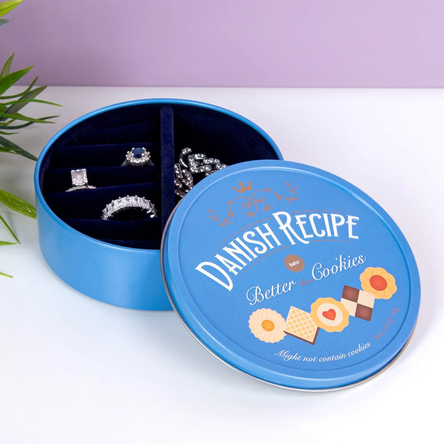 Ditverzinjeniet Sieradenhouders|Snoep sieradenblik