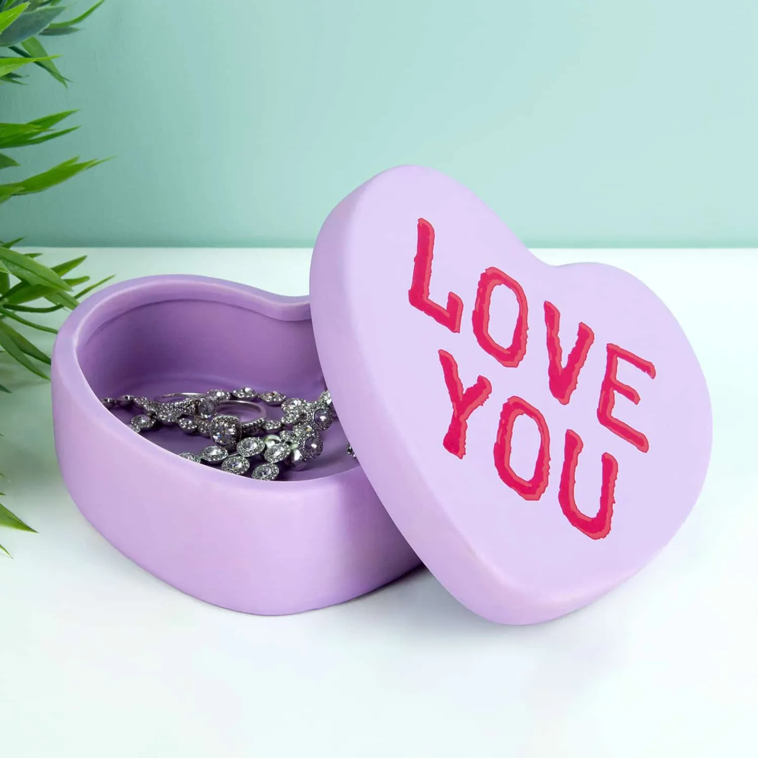 Ditverzinjeniet Sieradenhouders|Snoephart sieradenbakje