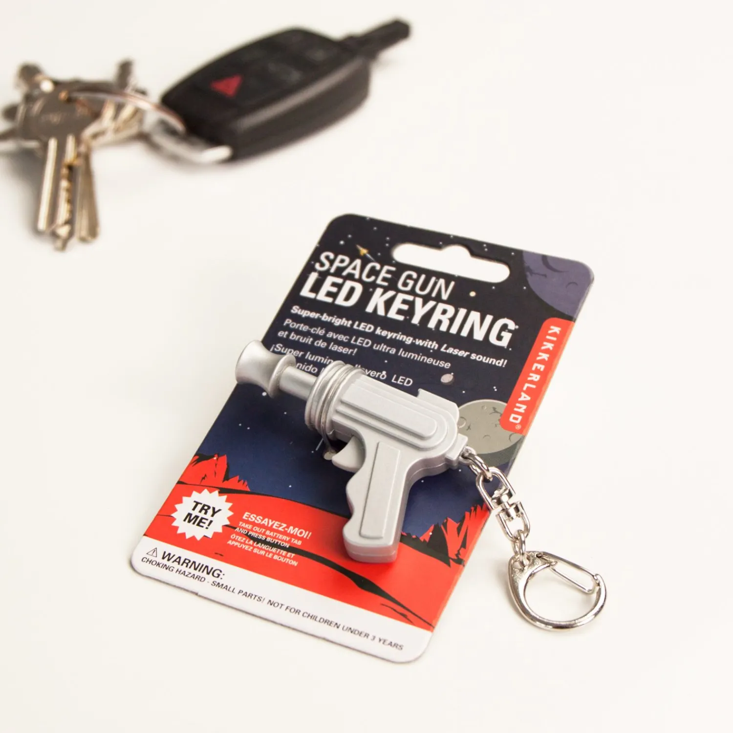 Ditverzinjeniet Sleutelhangers|Space gun sleutelhanger