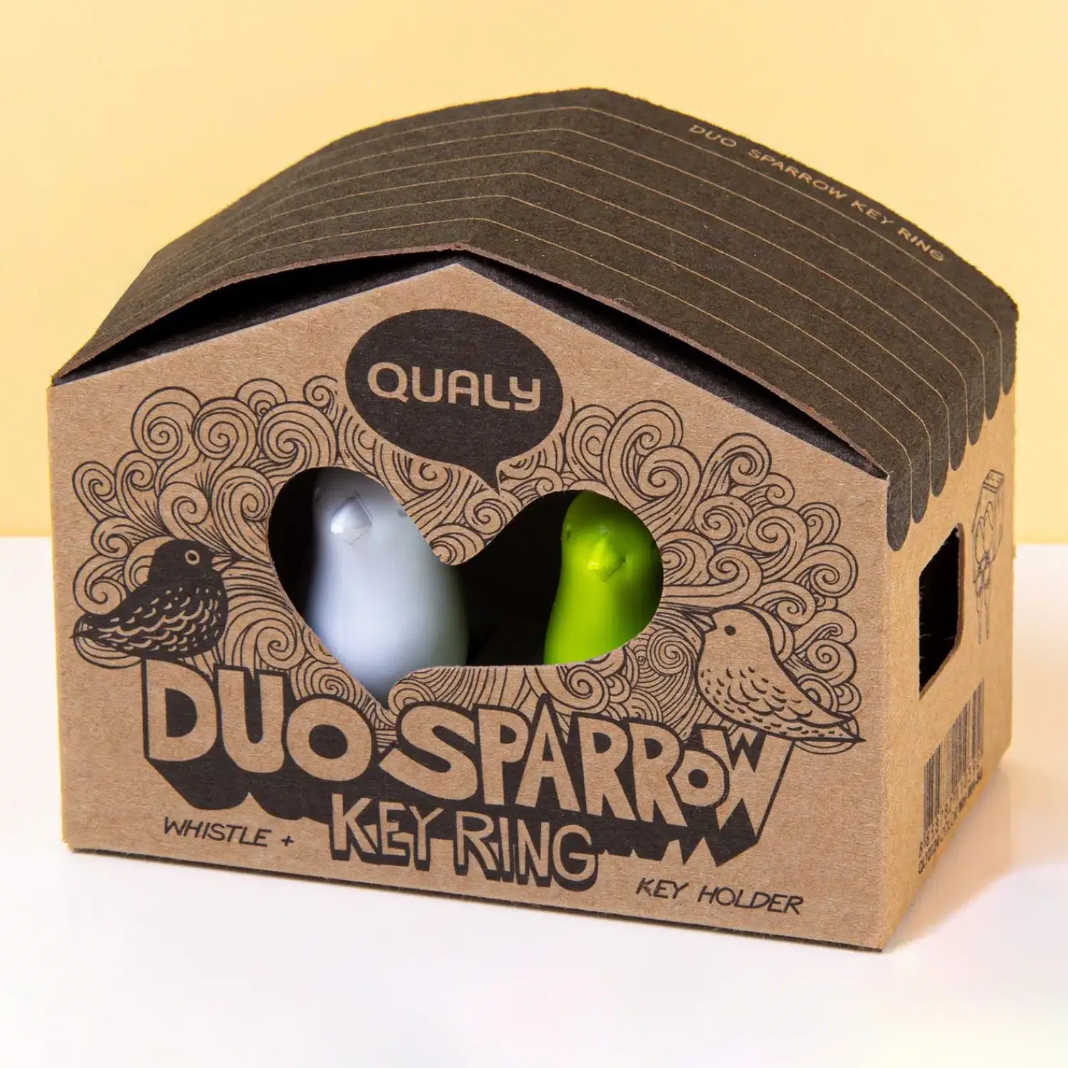 Ditverzinjeniet Sleutelhangers|Sparrow Duo Sleutelhanger