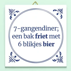 Ditverzinjeniet Tegeltjes|Tegeltje 7-gangendiner